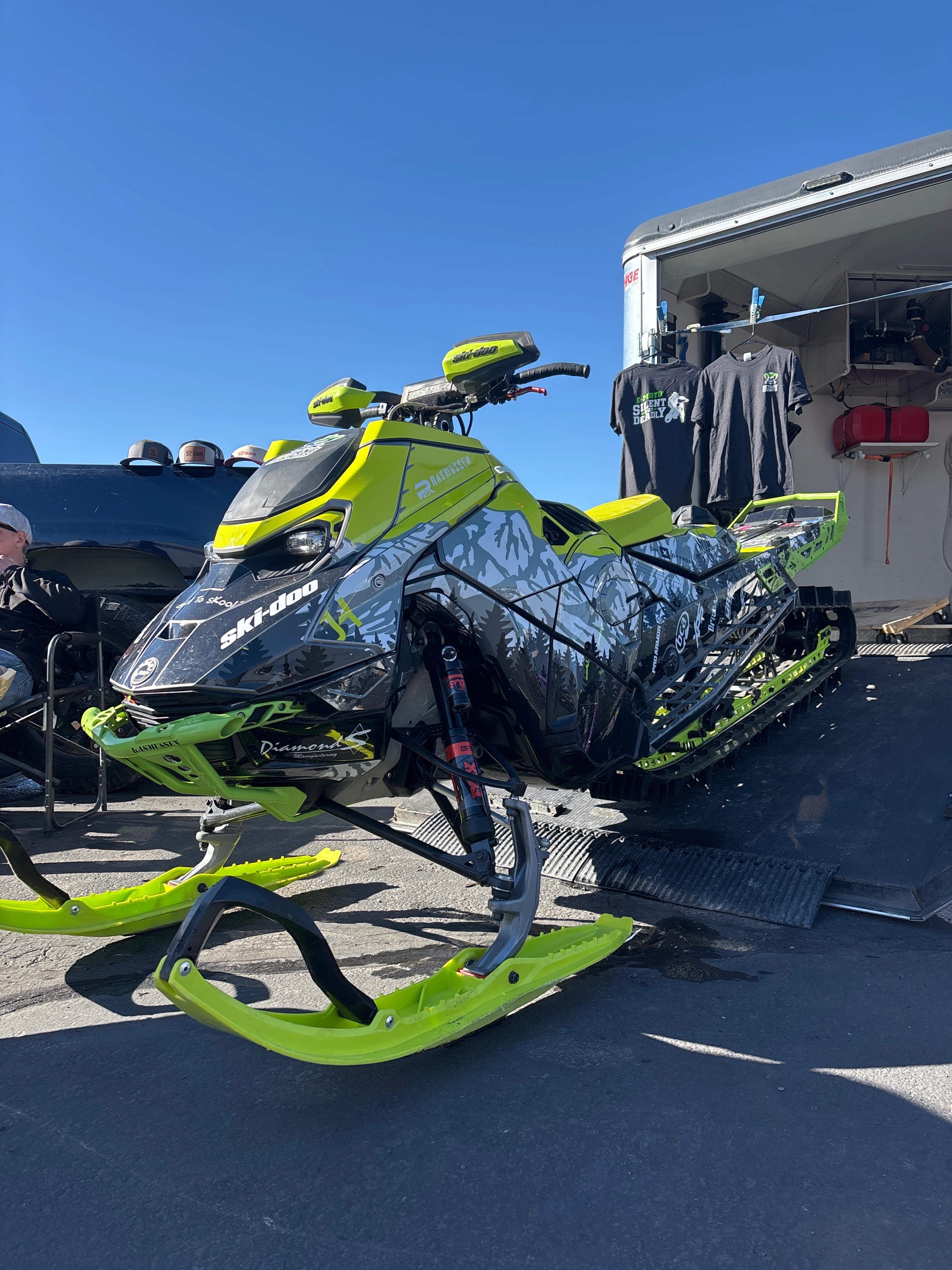 Custom Ski-Doo Mountain Sled - Pro Build w/ Fox Shocks & Rasmussen Parts